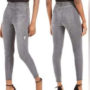 SPANX distressed skinny jeans